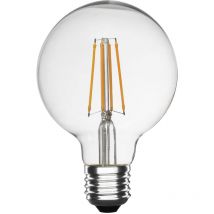 Ampoule led à filament globe transparent 10W G125 1400lumen 3000K