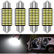 39mm Festoon C5W Ampoules led 6000K Blanc Canbus extrêmement Lumineux sans Erreur 6411 6413 6423 6461 DE3425 DE3425 Lumières de Porte de Plaque