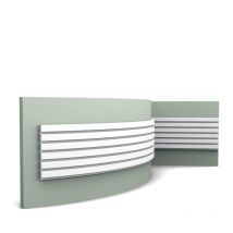 W111F bar flexible - Panneau Revêtement Mural Décoratif 3d 200x25x2cm