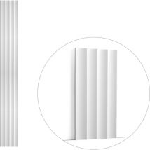 Panneau mural W114-2600 valley - l 260 x h 25 x L1,5 cm Orac decor