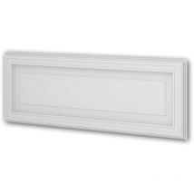 Profhome Decor - 3d panneau mural Profhome 159821 Lambris mural Panneau acoustique Panneau de porte Élément décoratif style Néo-Classicisme blanc