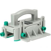 Maerex - 3D-Tischkreissägen-Schiebeblock, Sicherheitswerkzeug, technischer Kunststoff, 140 x 215 x 125 m, rutschfeste Griffe, Präzisionssteuerung,