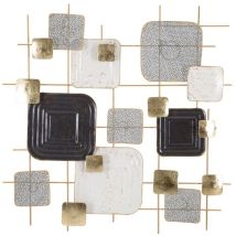 3d Wandpaneel Geometrischer Stil Square