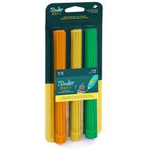 3doodler - Set de filaments d'impression 3D Start+ Eco Plastic, mélange couleurs du jardin, lot de 75 (3DS-ECO-MIX2-75)