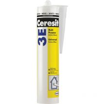 3E Acetoxy Silicon Grey 280ml - Ceresit