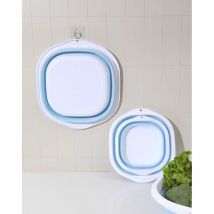 3er-Pack faltbare Waschbecken, leichte und tragbare zusammenklappbare Spülbecken für Camping und Wohnmobil (Größe s, m, l)