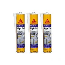 Sika - 3er-Set schnellhärtende Klebemasse flex High Tack - Weiß - 300ml