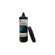 3M 9375 PASTA ABRASIVA FINE 1 lt + 3M 9378 SPUGNA ONDULATA NERA 1 PEZZO