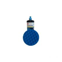 Ferraris Color - 3M 9376 polish abrasivo antialoni 1 lt + 3M 50388 tampone in spugna ondulata blu per polish 1 pezzo