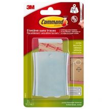 Accroche cadre à tête de clou avec languettes adhésives - grand modèle 3M Command