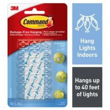 3M Command Molette Decorative con Strisce Chiare, Istruzioni Solo in Lingua Inglese