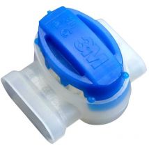 3M IDC 314-POUCH Pigtail Self-stripping Blue 22-14 Awg