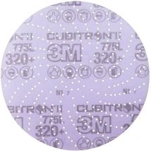 3M - Klett-Schleifscheibe (cer) Hookit 775L Multilochung, 125 mm Durchmesser, Körnung: 320