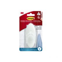 Command - Gancio resistente all'acqua Resistente all'acqua bianco 2,2 kg