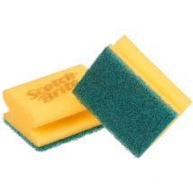 3M Nailsaver Sponges 374 YelLow/green 70 mm x 150 mm Pack of 10