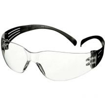 SF101AF-BLK Lunettes de protection avec protection anti-buée, avec protection anti-rayures noir - 3M