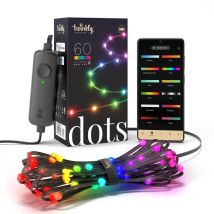 Twinkly - 3m Smart App Controlled Dot Lights, Black Cable - Gen ii