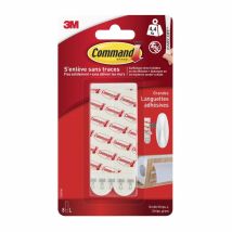 Confezione da 8 etichette adesive standard Command bianche Command