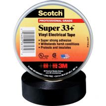 Scotch SUPER33+-25X33 Ruban isolant Scotch noir (l x l) 33 m x 25 mm 1 pc(s) C051011
