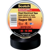 Scotch SUPER88-19X20-B Ruban isolant Scotch noir (l x l) 20 m x 19 mm 1 pc(s) C051831