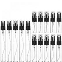 Serbia - 3ml,5ml,10ml) Noir 15pcs Vaporisateur Parfum Vide Rechargeable Mini Bouteille Spray Verre pour Échantillon de Parfums, Vaporisateurs