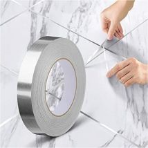 Cyslmuk - 1pc Rouleau Adhesif Decoratif, Ruban Dalle pvc adhesive de Sol, Imperméable de Sol Moisissure Bande Adhésive pour Sols, Murs, Plafonds,