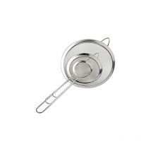 Tamis Maille Fine/Passoire Mailles avec Poignée - 3PCS (7/12/18CM) pour Égoutter Nouille/Riz/Légumes/Blanc d'œuf, Cuisine