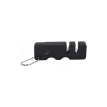 3pcs manuale per affilare i coltelli affilacoltelli multifunzionale esterno portatile per affilare i coltelli diamante tungsteno cote mini (nero)