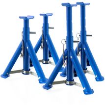 Bituxx - 3T Unterstellbock klappbar verstellbar Auto pkw Wagenheber Abstellböcke 3000kg (2 Paar)