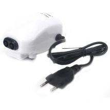 3w 220v Aquarium-luftpumpe Mit Zwei Sauerstofföffnungen, Extrem Leise, 4 L/min Fördermenge, Einstellbarer Luftstrom, Für Aquarien Von 60-100 L
