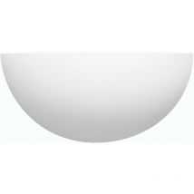 Applique Contemporanea Bombay Porcellana - Ceramica Bianco 1 Luce E27