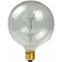 3w Led-Lampe Warmes Licht E27-Anschluss Globus Kugel G125 Hellster Stern 2700k