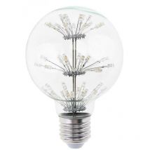 3w Led-Lampe Warmes Licht E27-Anschluss Kugel Globus G95 Hellster Stern 2700k