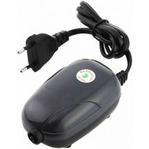 Litzee - 3W Portable Aquarium Pompe à Air d'Oxygène Hydroponique Aquarium Aérateur Oxygen Pompe Réservoir de Poissons avec 1 Sortie d'air pour Small