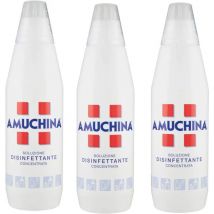 3x Amuchina Soluzione Disinfettante Concentrata 3x1000ml