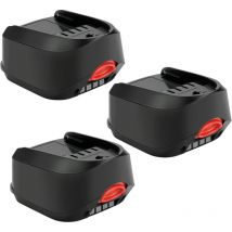 Powerwings - 3X Battery for Bosch 18V diy Tool psb 18 Li-22 607 336 039, 2 607 335 040 2,607,336,207 2,607,336,208 2,607,336,921 1,600 Z00,000