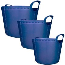 Sp-berner - sp Berner 3x Life Story Panier Craft, 40 l, 25 l, 15 l, Light Violet - Multicolore