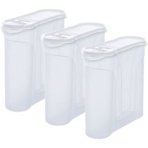 3x Novaliv Vorratsdose Dose mit Deckel