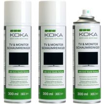 3x Tv & Monitor Schaumreiniger Je 300ml