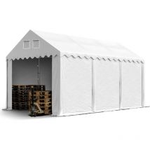 Toolport - 3x6m Tente de stockage pvc 800 n, h. 2,6m