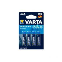4 batterie ad alta energia LR03 aaa varta aaa