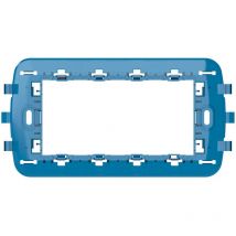 4 Box - Supporto per placca a 4 moduli, serie b, compatibile BTicino e Vimar - 4Box Libero 4B.BV.4M