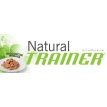 Natural Trainer Sterilised per Gatti Adulti con Tacchino confezione da 4x85 gr