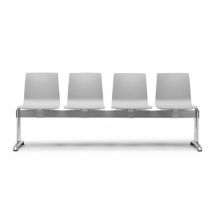 4 chaises salle d'attente ignifugées Bench Alice - Scab