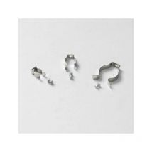 4 clips pour tube t8 0370/b4