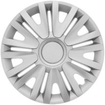 Carplus - 4 Enjoliveurs 15p Illinois - Argent