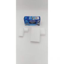 4 Éponges Magique Nettoyantes - Spécial Ligne D'Eau, Skimmer Piscine - Efface Taches Et Marques - Compatible Mobilier Jardin Auto Moto Jardin