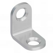 4 équerres de chaise galvanisées - 20x20x13x2,0 mm