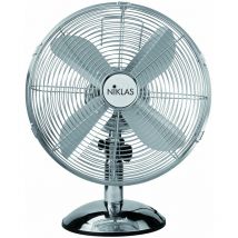 Niklas - 4 Éventail de table en acier chromé Pale Pale