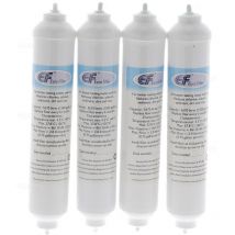 Eurofilter - 4 Filtres a eau universel frigo americain Samsung lg Daewoo WF005X4